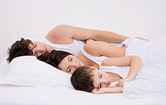 famille endormie