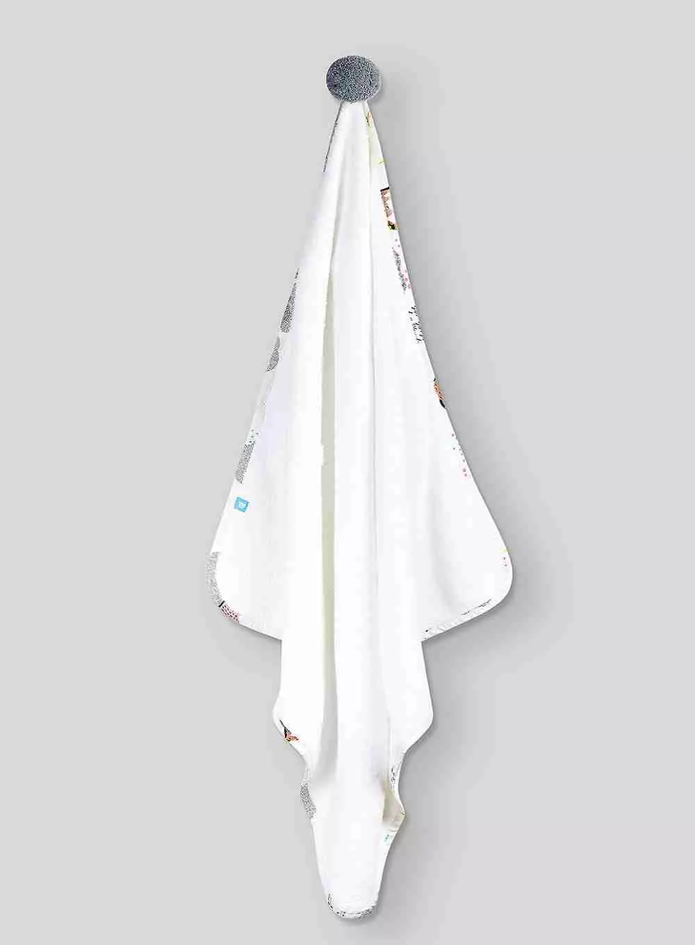 Cape de bain pour bébé - 100cm - couleur blanc