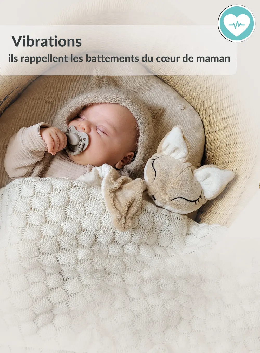 MyHummy® 5en1 avec coussin chauffant - Renard