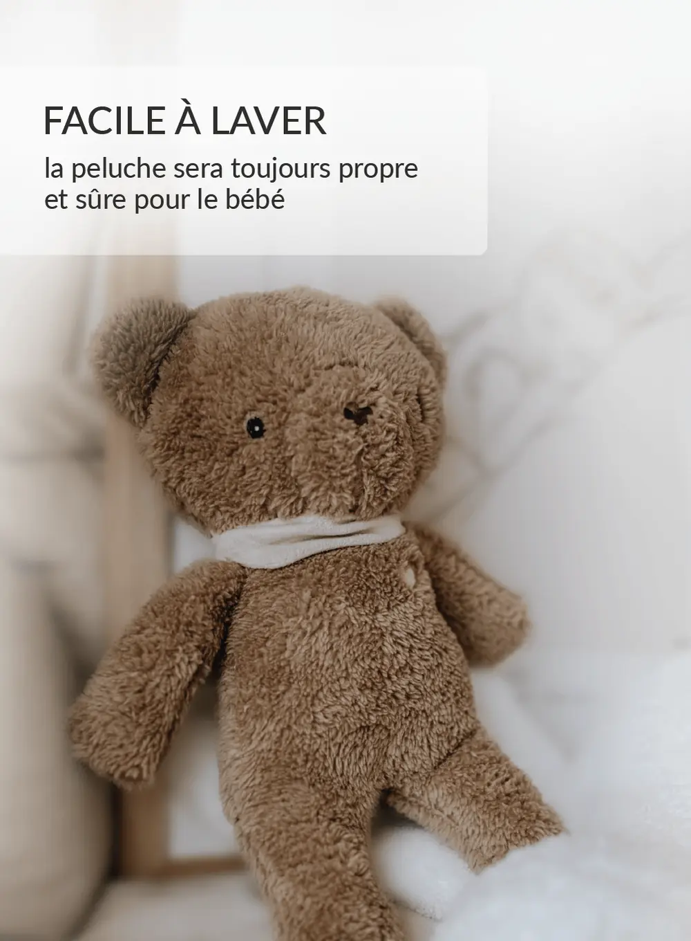 myHummy Ourson 5en1 avec lumière - marron
