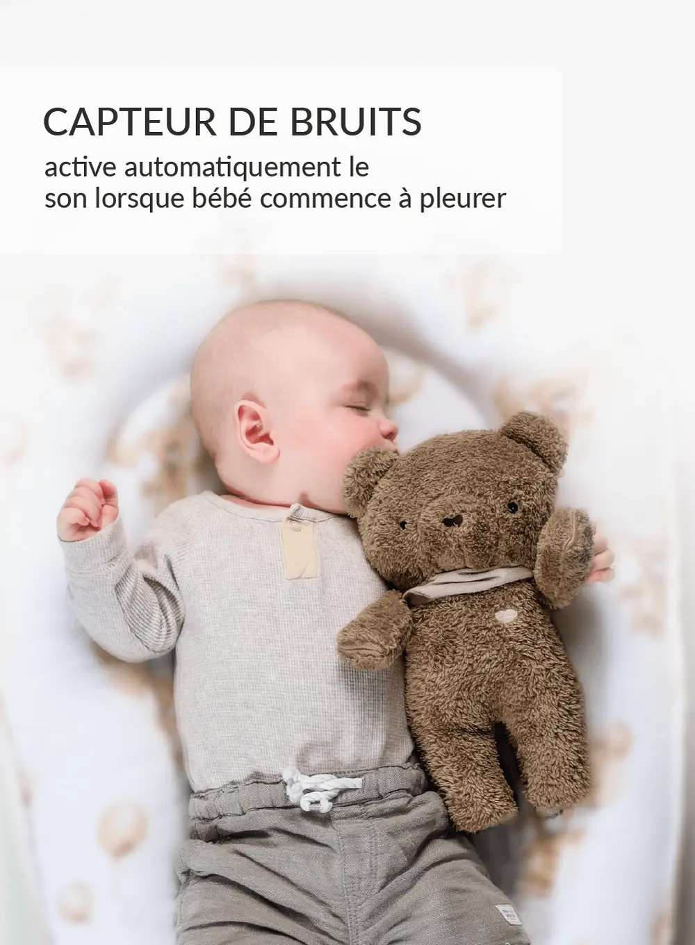 MyHummy ® 5en1 avec coussin chauffant - Ours marron