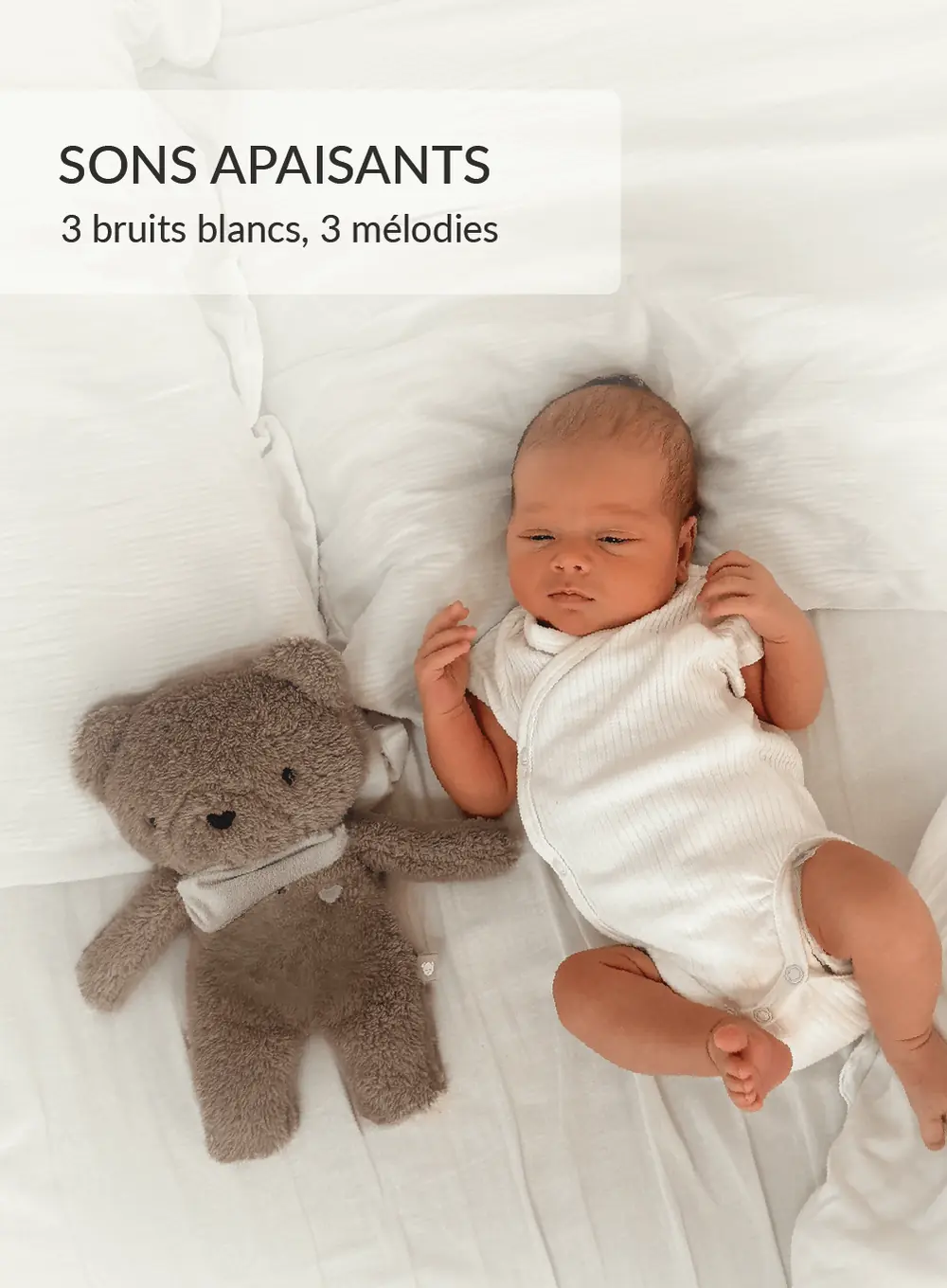 myHummy Ourson 5en1 avec lumière - marron