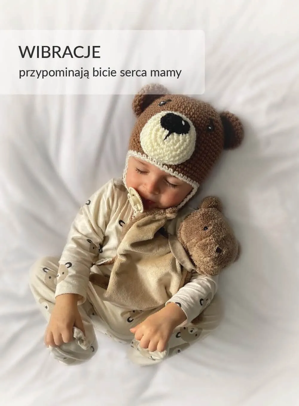 myHummy Doudou Ourson 5en1 avec lumière