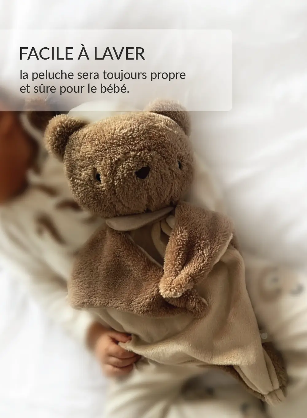 myHummy Doudou Ourson 5en1 avec lumière