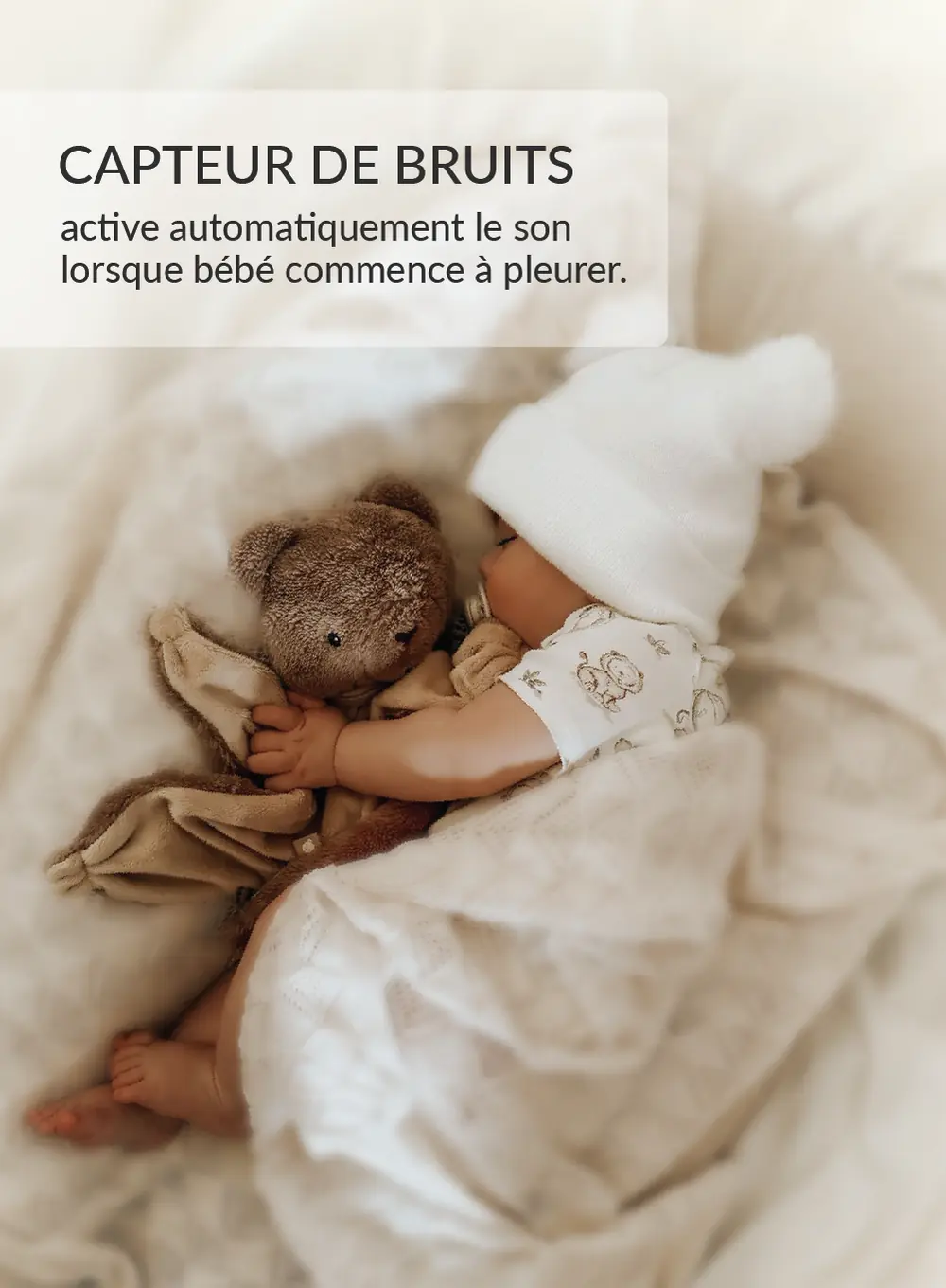 myHummy Doudou Ourson 5en1 avec lumière