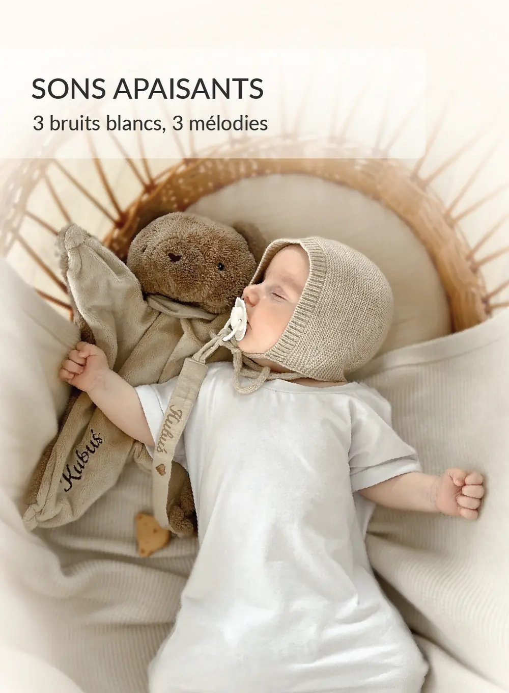 myHummy Doudou Ourson 5en1 avec lumière