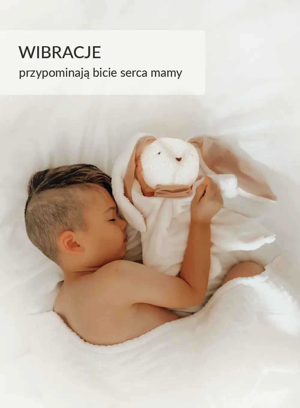 myHummy Doudou Lapin 5en1 avec lumière