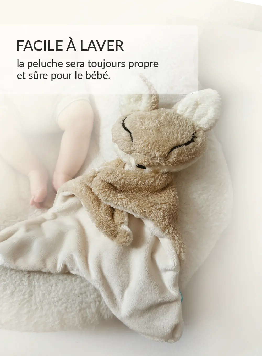 myHummy Doudou Renard 5en1 avec lumière