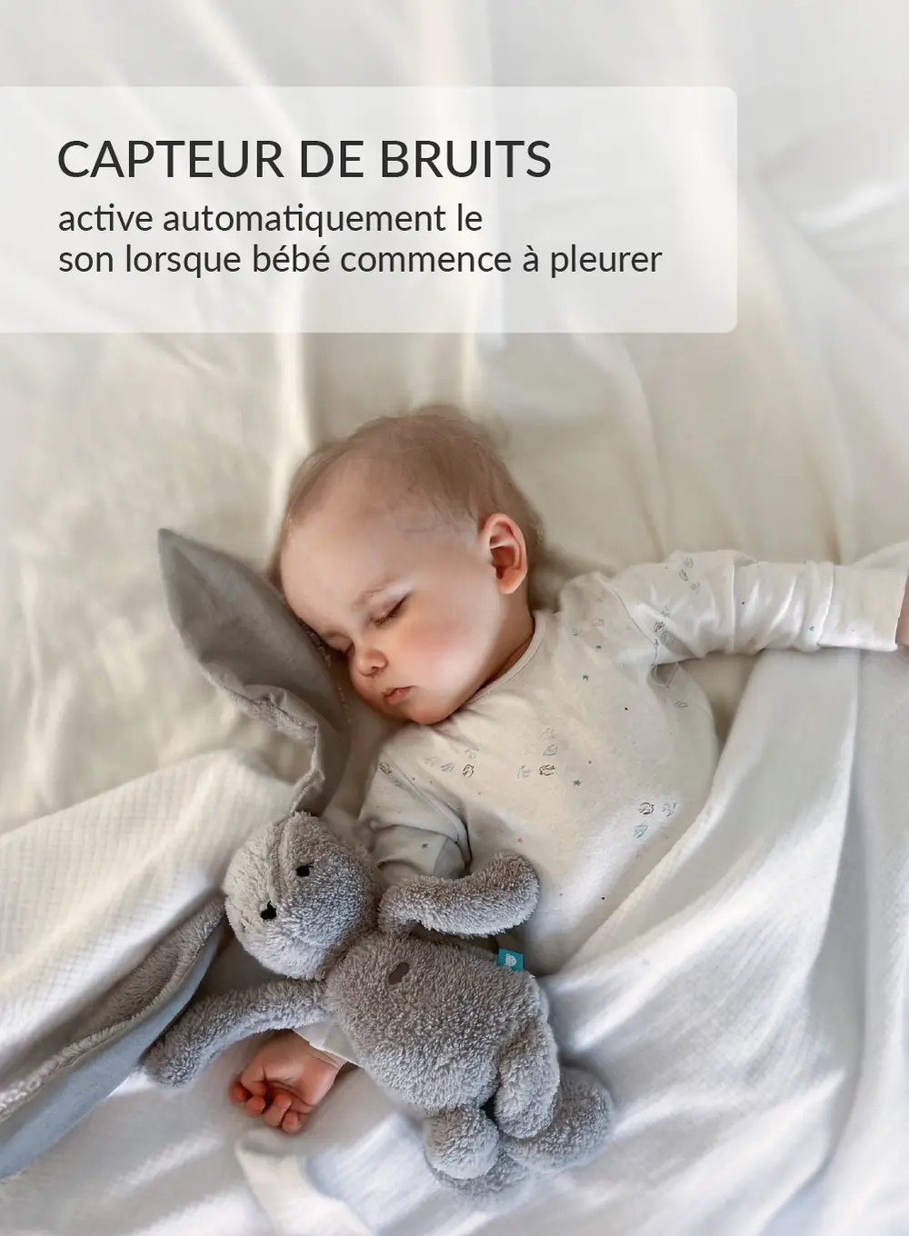 myHummy 7en1 App avec coussin chauffant - Lapin rose