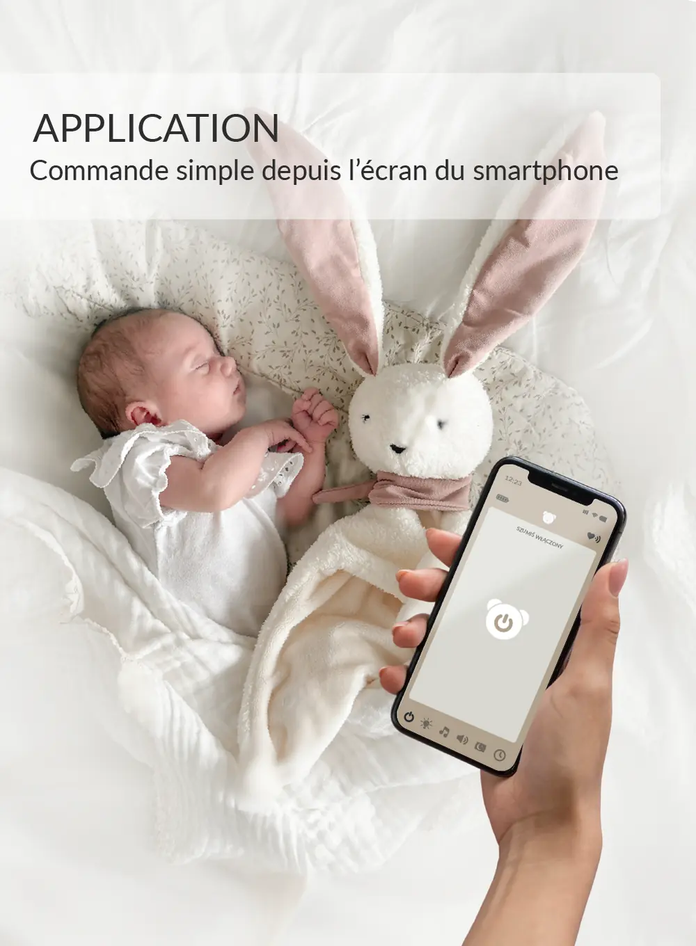 myHummy Doudou Lapin 7en1 App