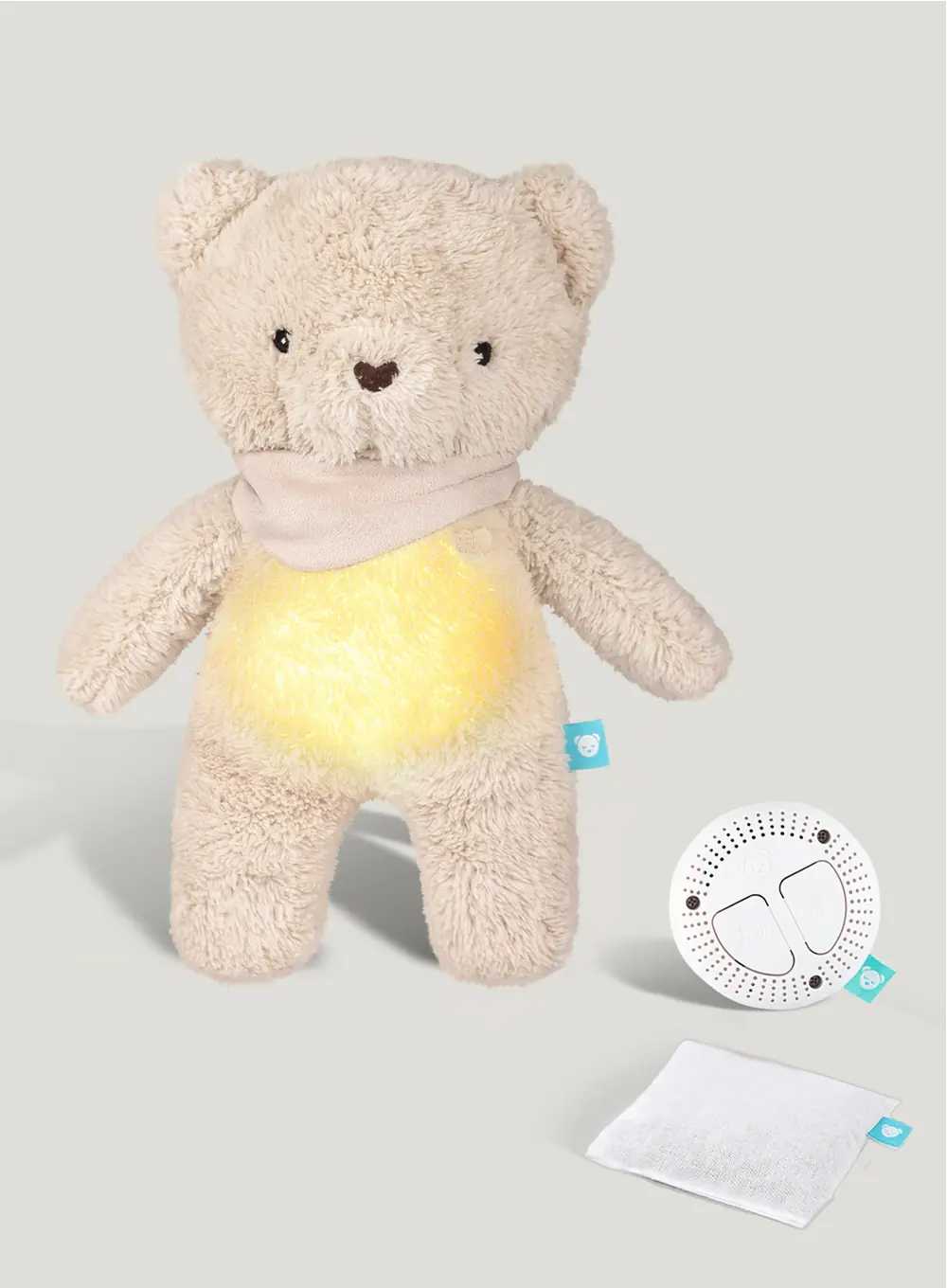 MyHummy ® 5en1 avec coussin chauffant - Ourson beige