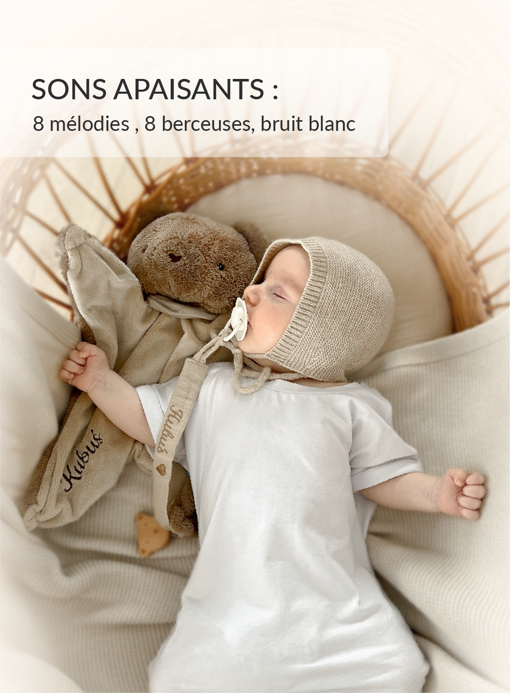 myHummy Doudou Ourson 7en1 App