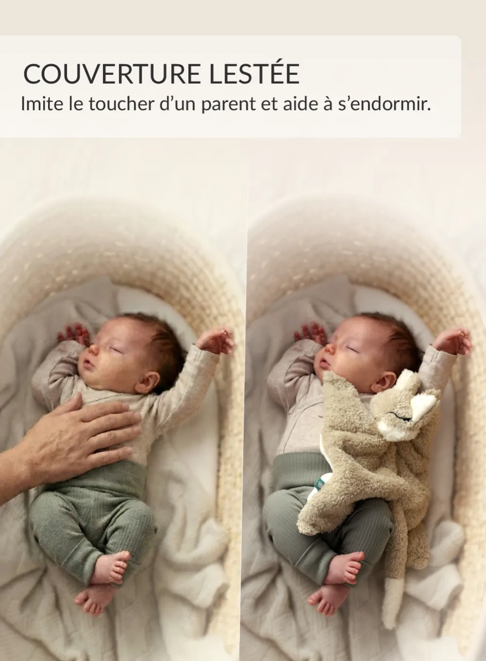 myHummy® Doudou Bouillotte Lesté Lapin Marron