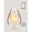 myHummy® 7en1 App avec bouillotte naturelle - Lapin écru/rose
