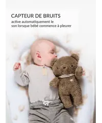 MyHummy ® 5en1 avec coussin chauffant - Ours marron