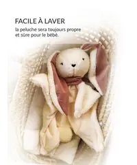 myHummy Doudou Lapin 5en1 avec lumière