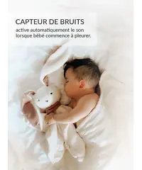 myHummy Doudou Lapin 5en1 avec lumière