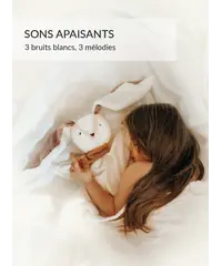 myHummy Doudou Lapin 5en1 avec lumière