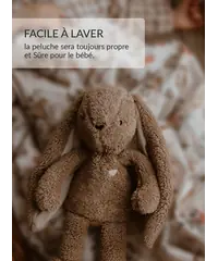 myHummy 7en1 App avec coussin chauffant - Lapin rose