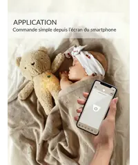 myHummy 7en1 App avec coussin chauffant - Ourson beige