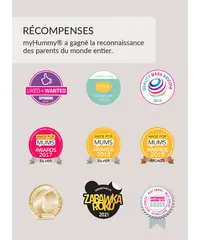 myHummy 7en1 App avec coussin chauffant - Ourson marron