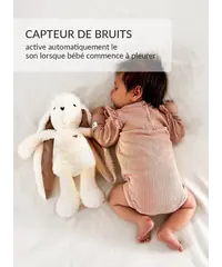 myHummy Lapin 7en1 App - écru/rose