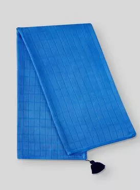 Couverture emmaillotage - couleur bleu foncé