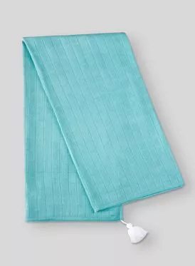 Couverture emmaillotage - couleur turquoise