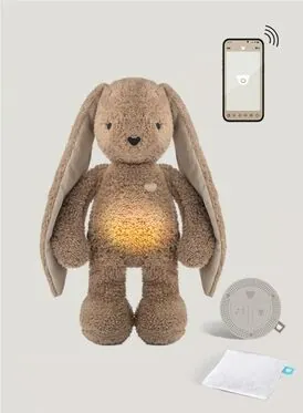 myHummy 7en1 App avec coussin chauffant - Lapin marron