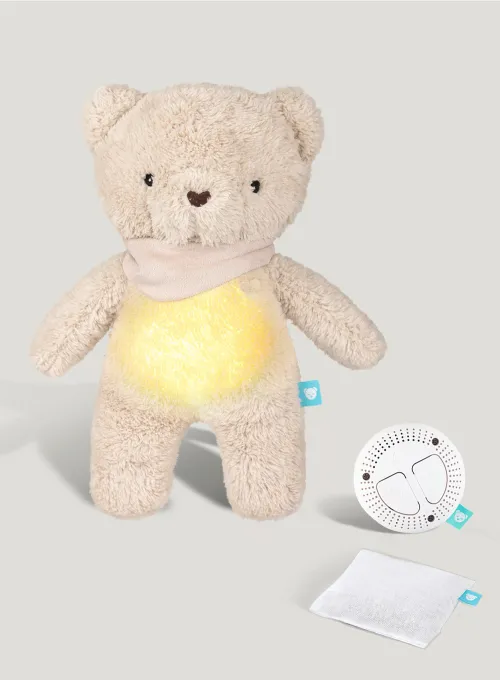 MyHummy ® 5en1 avec bouillotte naturelle - Ourson beige
